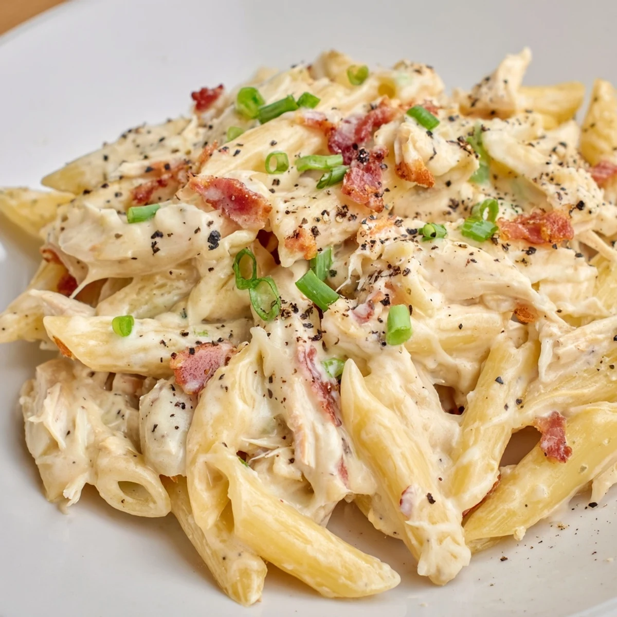 Comforting Crack Chicken Pasta