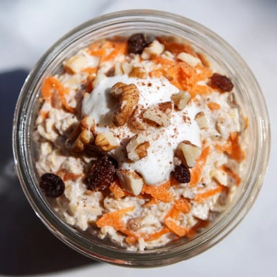Carrot Cake Overnight Oats