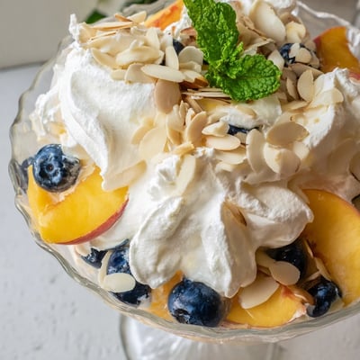 Peaches And Cream Summer Salad
