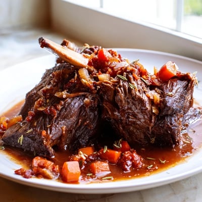 Tender Oven Braised Short Ribs
