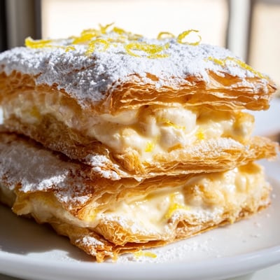 Lemon Ricotta Puff Pastry