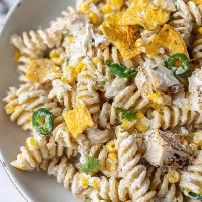 Mexican Street Corn Chicken Pasta
